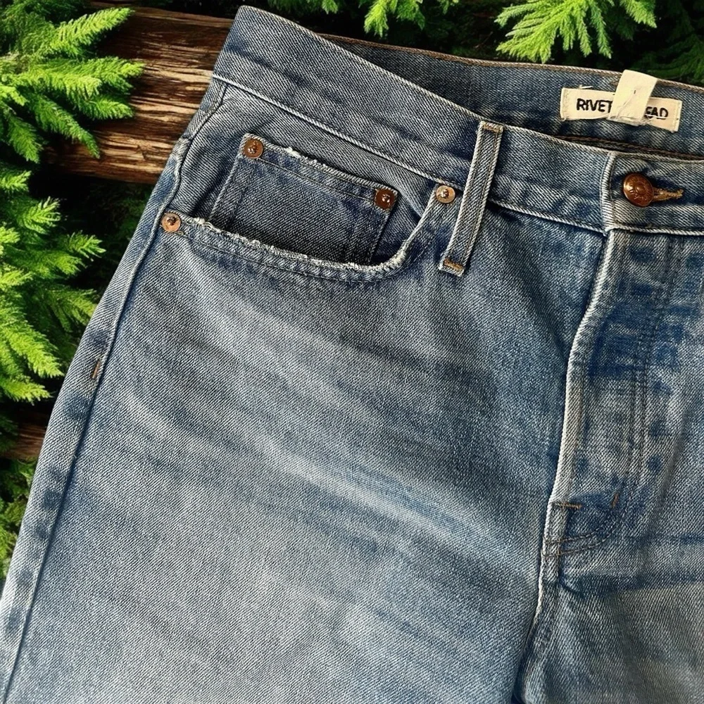 Madewell Rivet & Thread ‘Low-Rise Vintage Straight Jeans: Selvedge Edition’ 27
